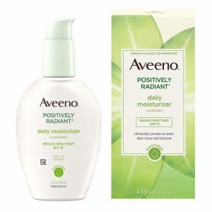 aveeno positively radiant daily face moisturizer image