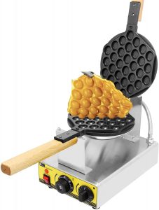 CGOLDENWALL electric bubble waffle iron maker