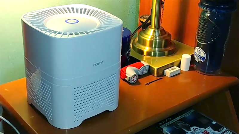 Affordable desktop air purifier