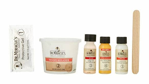 Dr miracle hair relaxing kit