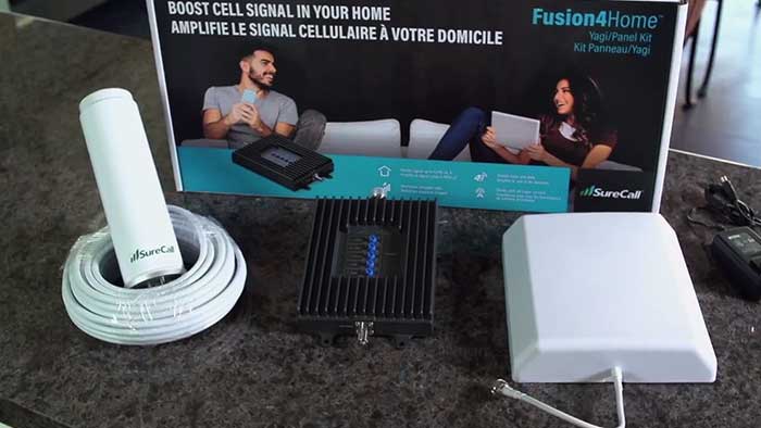 fusion4home repeater packaging and parts
