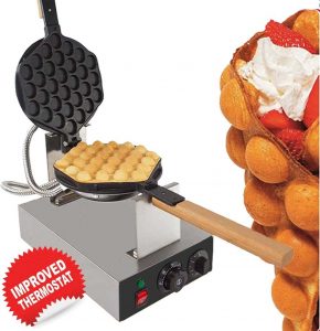 gorillaRock bubble waffle maker electric non stick egg
