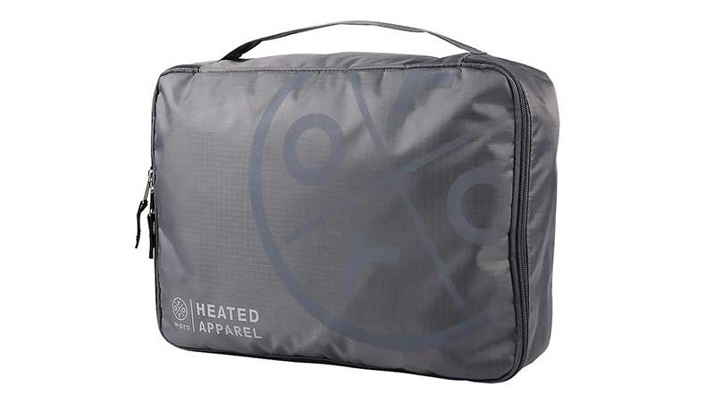Heated apparel bag from ororo