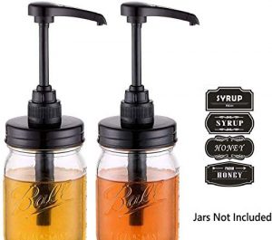 jar dispenser pump lids