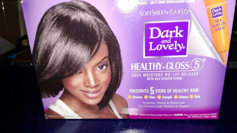 Softsheen dark and lovely retail packaging